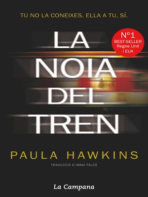 cover image of La noia del tren